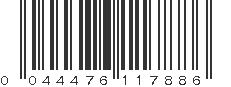 UPC 044476117886