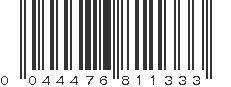 UPC 044476811333