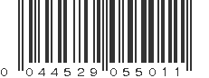 UPC 044529055011