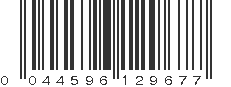 UPC 044596129677