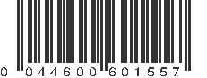 UPC 044600601557