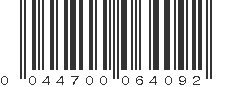 UPC 044700064092