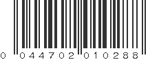 UPC 044702010288