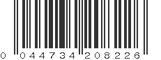 UPC 044734208226