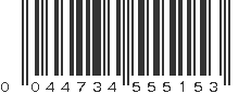 UPC 044734555153