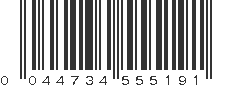 UPC 044734555191