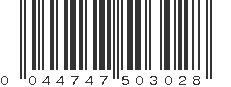 UPC 044747503028