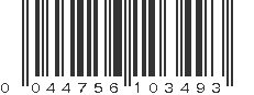 UPC 044756103493