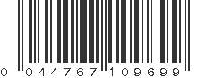 UPC 044767109694