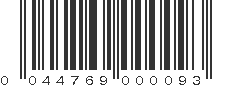 UPC 044769000093