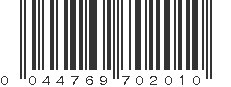 UPC 044769702010