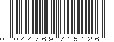 UPC 044769715126