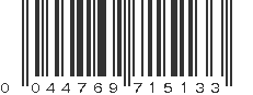 UPC 044769715133