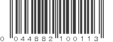 UPC 044882100113