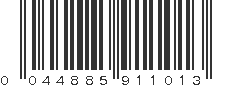 UPC 044885911013