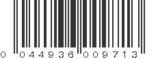 UPC 044936009713