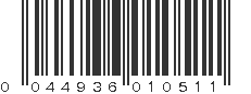 UPC 044936010511