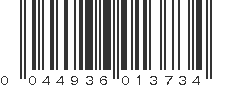 UPC 044936013734