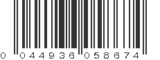 UPC 044936058674