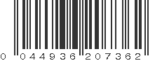 UPC 044936207362