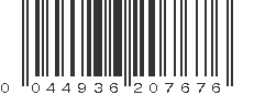 UPC 044936207676