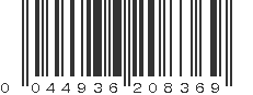 UPC 044936208369