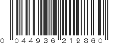 UPC 044936219860