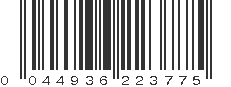 UPC 044936223775