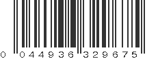 UPC 044936329675