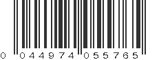 UPC 044974055765