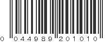 UPC 044989201010