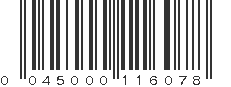 UPC 045000116078