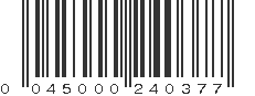 UPC 045000240377