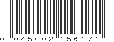 UPC 045002156171