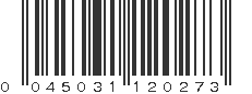 UPC 045031120273