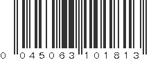 UPC 045063101813