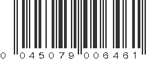 UPC 045079006461