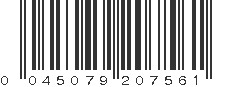 UPC 045079207561