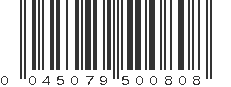 UPC 045079500808