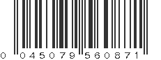 UPC 045079560871