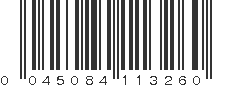 UPC 045084113260