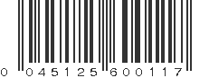 UPC 045125600117