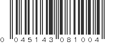 UPC 045143081004