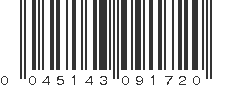 UPC 045143091720