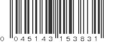 UPC 045143153831