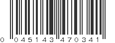 UPC 045143470341