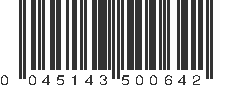 UPC 045143500642