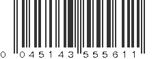 UPC 045143555611