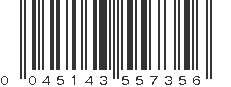 UPC 045143557356