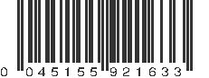 UPC 045155921633